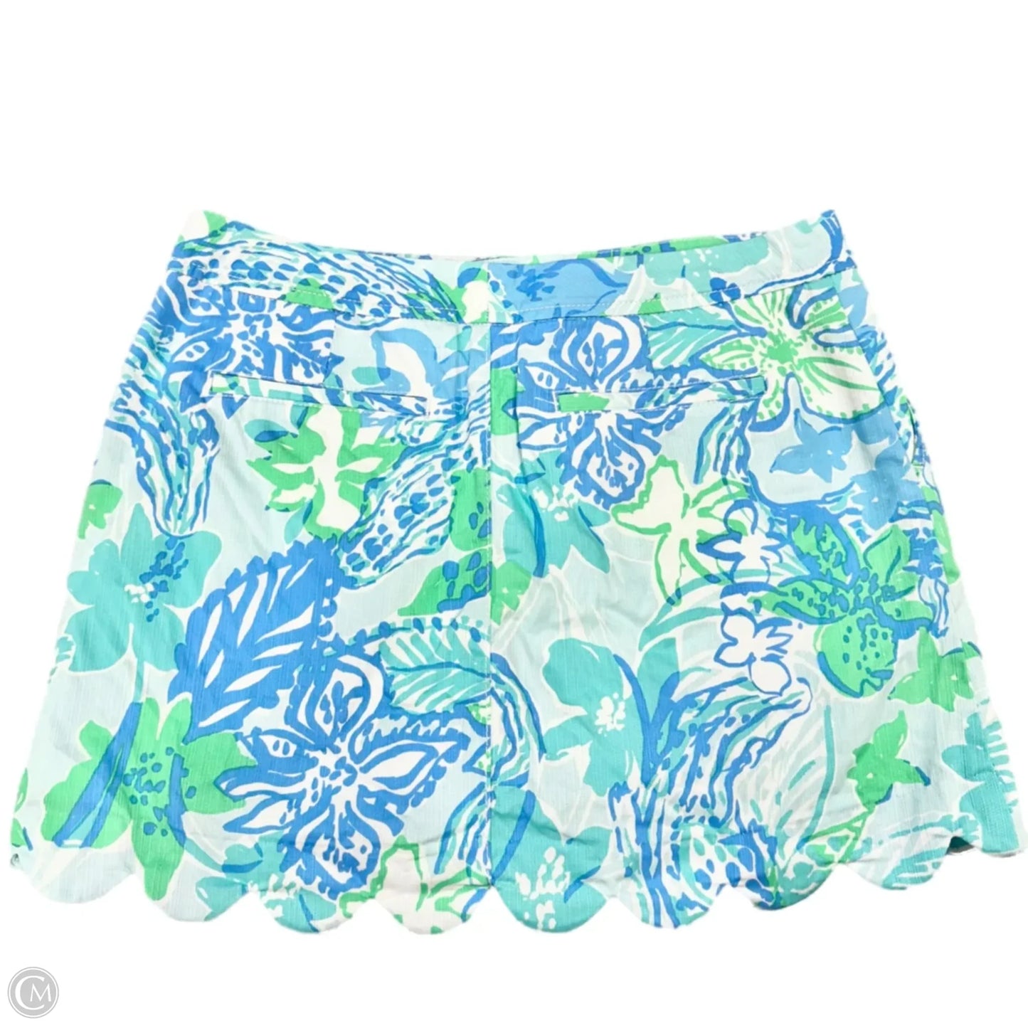 Skort Designer By Lilly Pulitzer In Blue, Size: 4