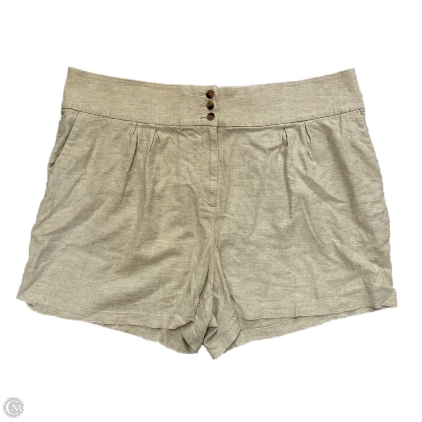 Shorts By Lane Bryant In Beige, Size: 20