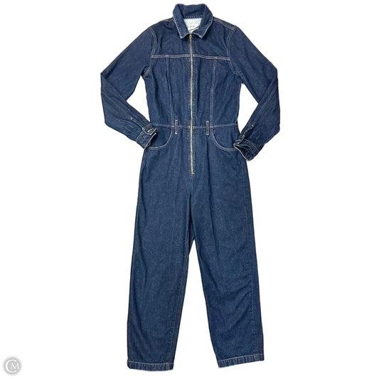 Jumpsuit By Etica In Blue Denim, Size: M