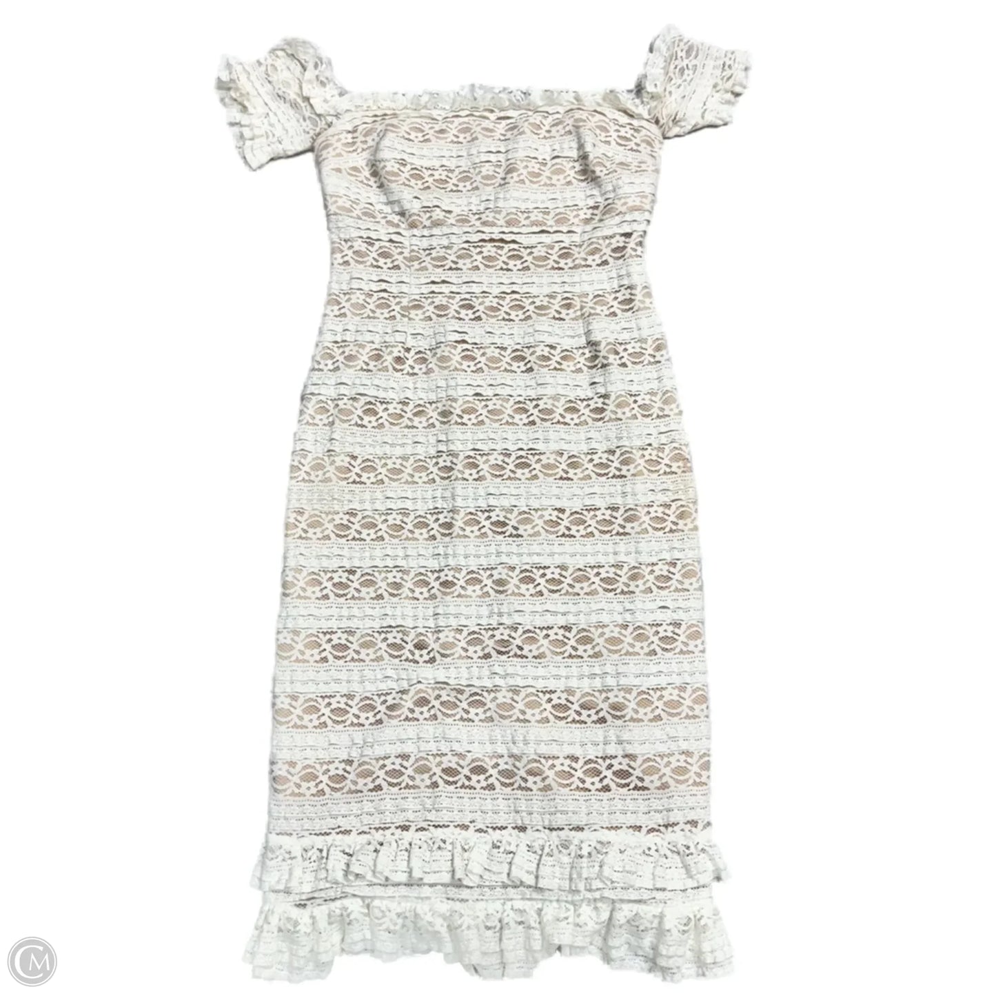 Dress Party Midi By Likely In White, Size: M