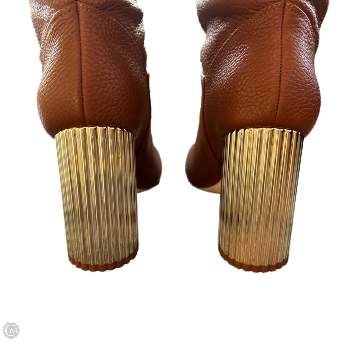 Boots Leather By Dee Ocleppou In Brown, Size: 7.5