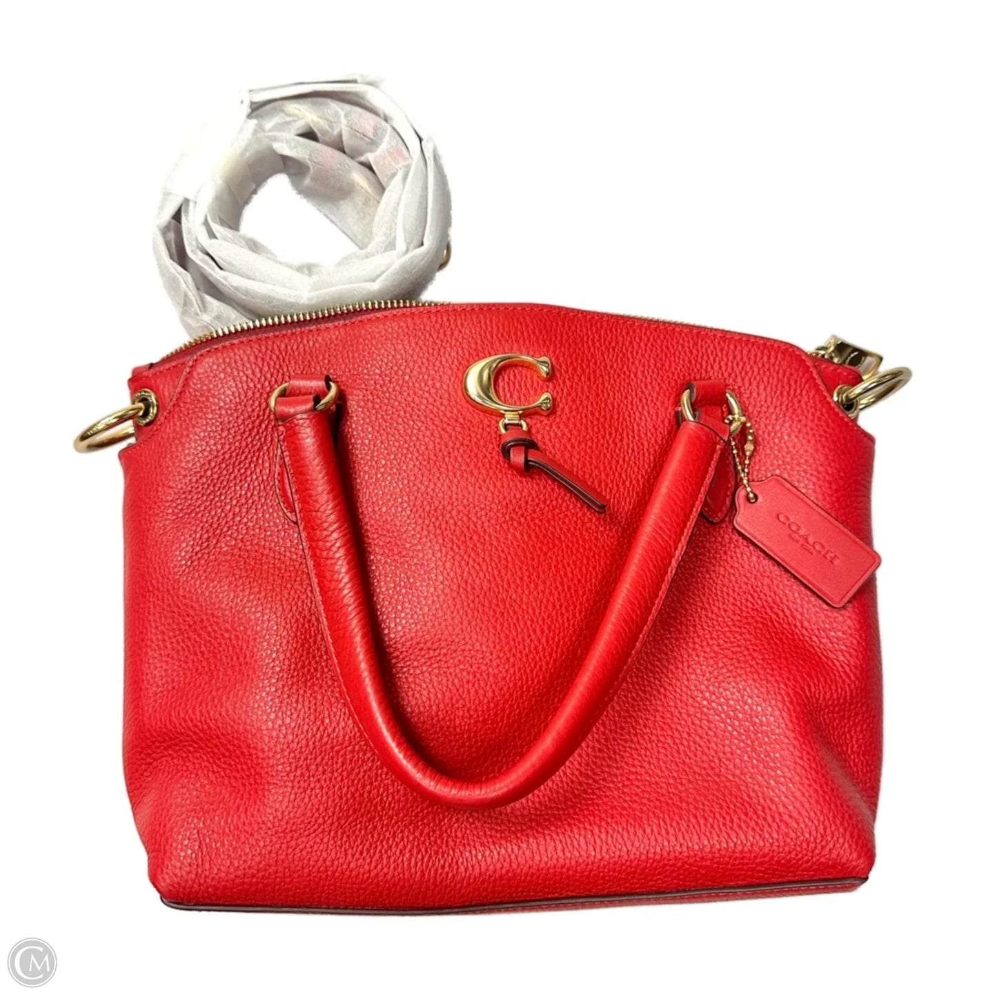 Handbag Designer By Coach, Size: Medium