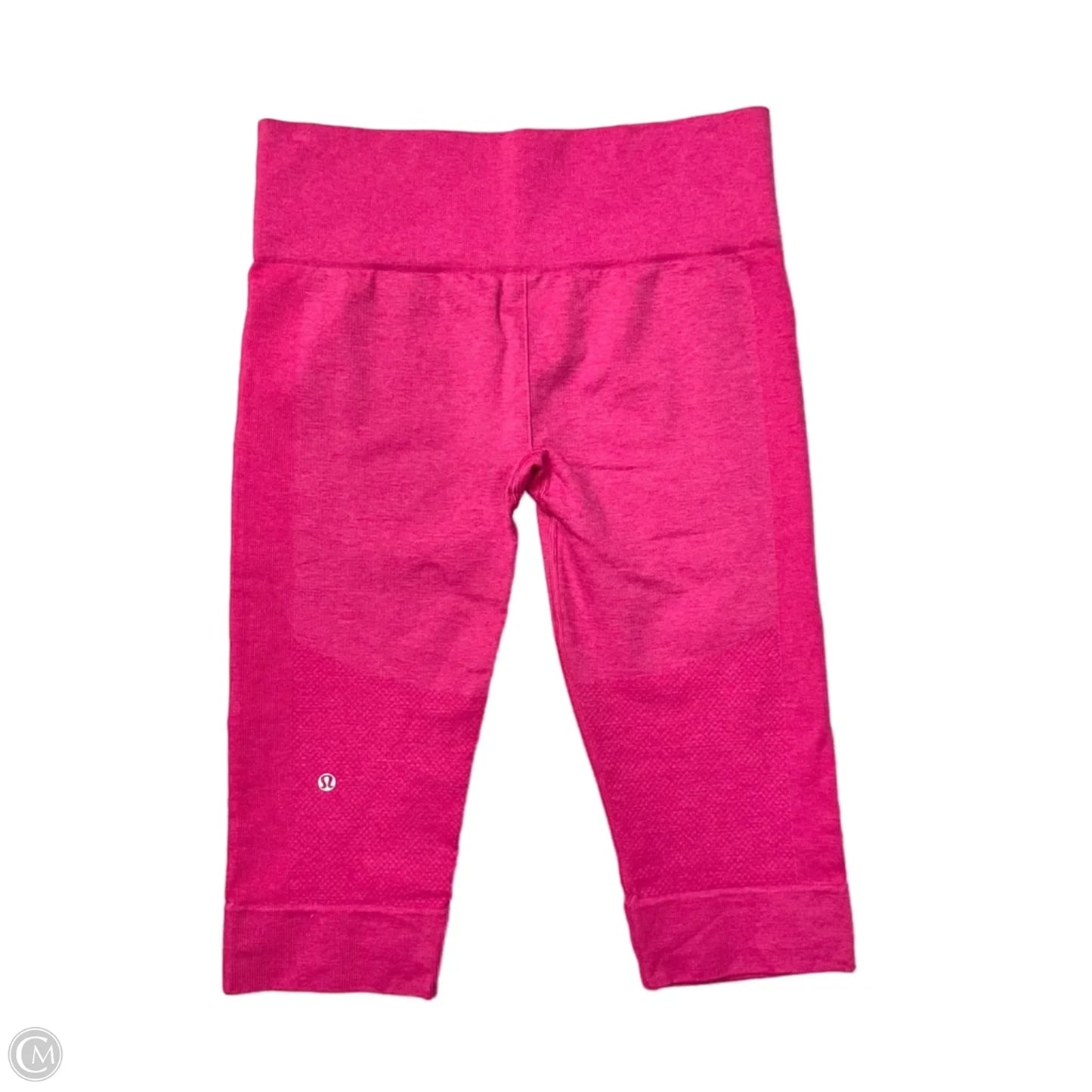 Athletic Leggings Capris By Lululemon In Pink, Size: M