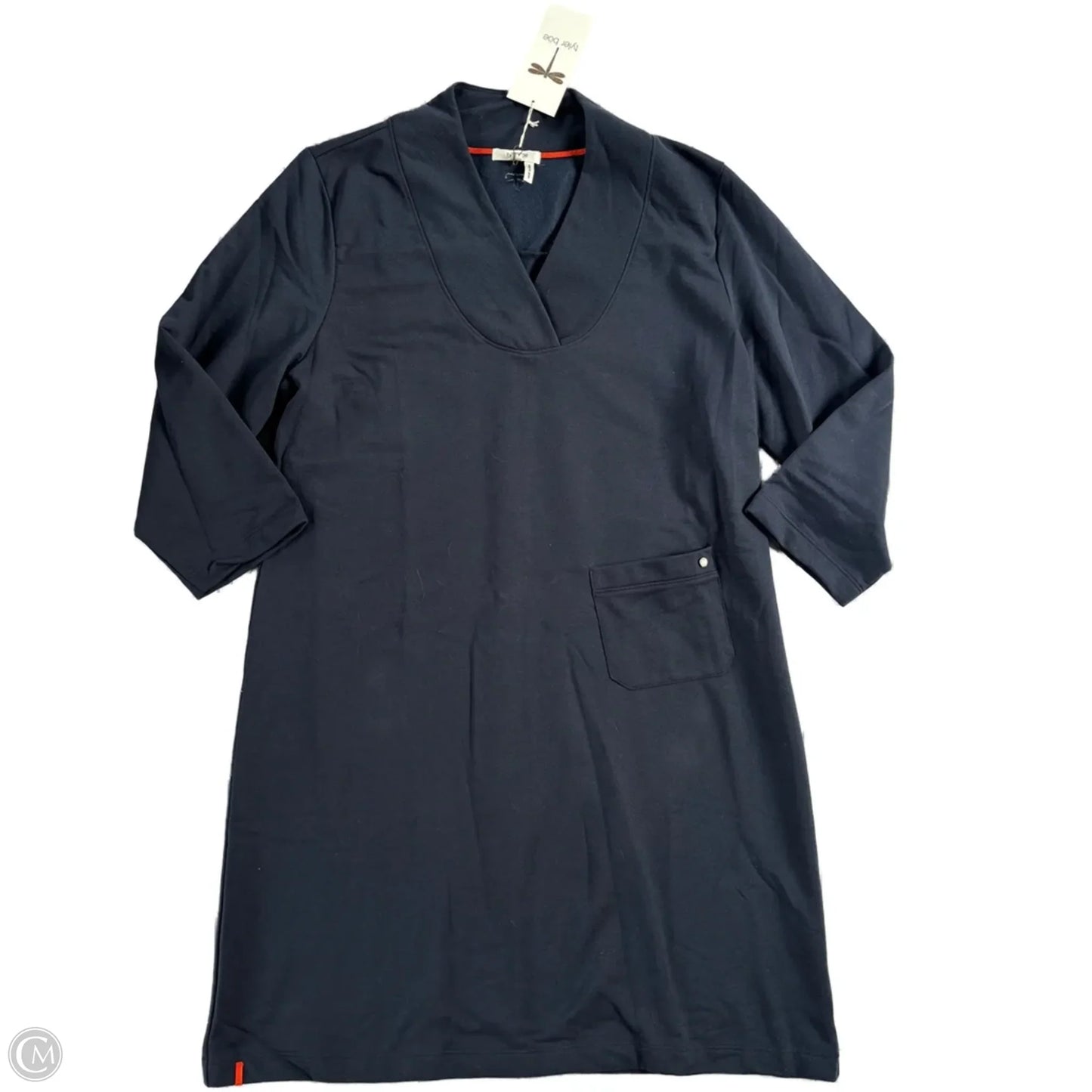 Dress Casual Midi By Tyler Boe In Navy, Size: Xl