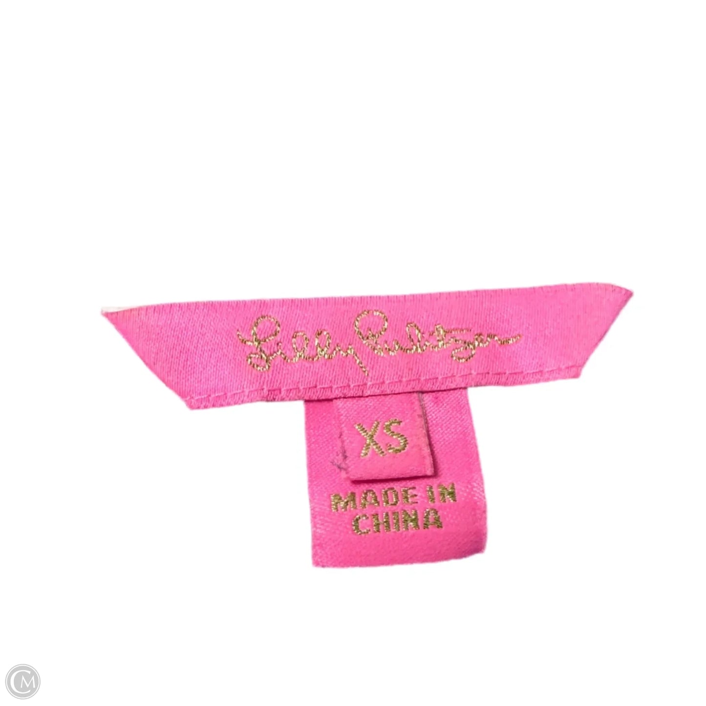 Top Long Sleeve Designer By Lilly Pulitzer In Blue & White, Size: Xs