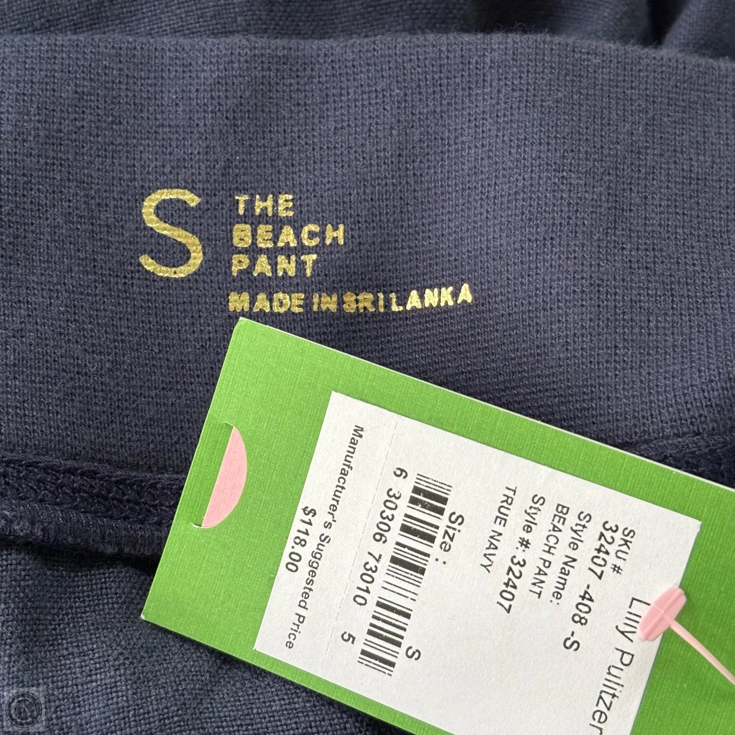 Pants Designer By Lilly Pulitzer In Navy, Size: S