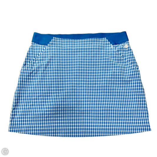 Skort Designer By Lilly Pulitzer In Checkered Pattern, Size: 6