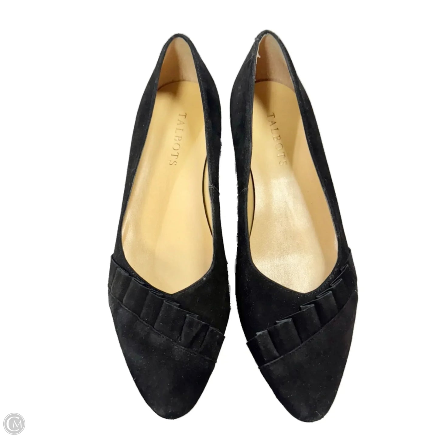 Shoes Flats By Talbots In Black, Size: 7.5