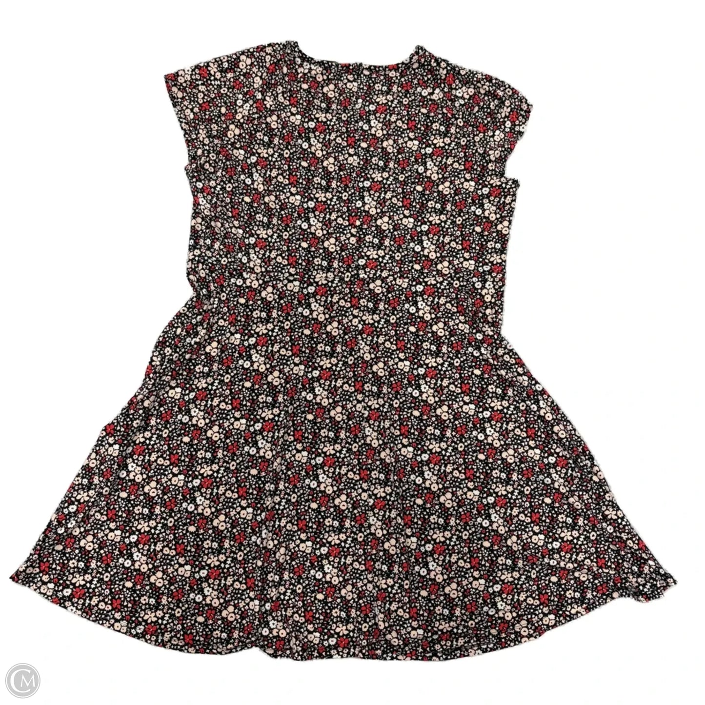 Dress Casual Midi By Michael By Michael Kors In Floral Print, Size: 2x