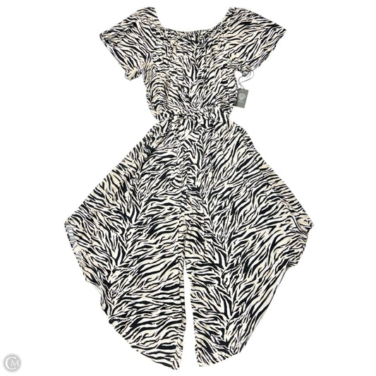 Jumpsuit By Vince Camuto In Zebra Print, Size: 3x