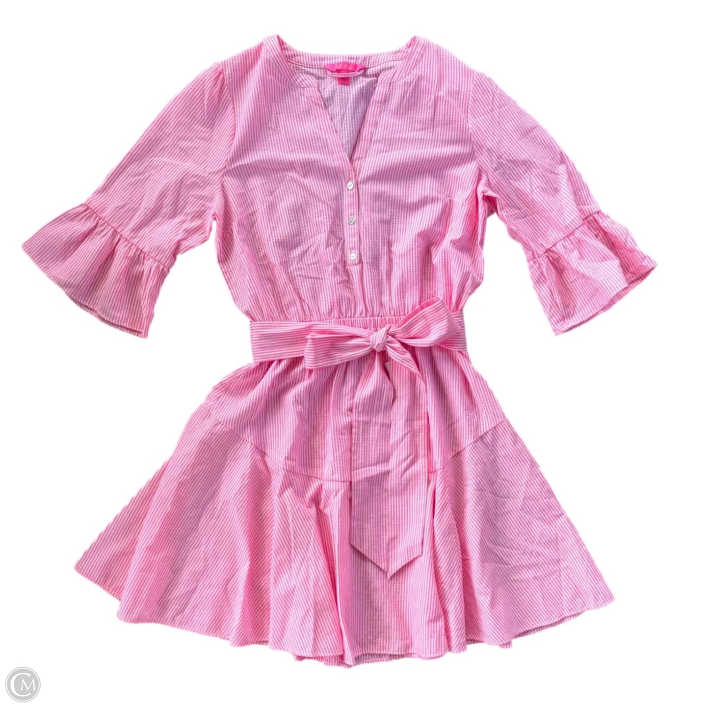 Dress Designer By Lilly Pulitzer In Striped Pattern, Size: M