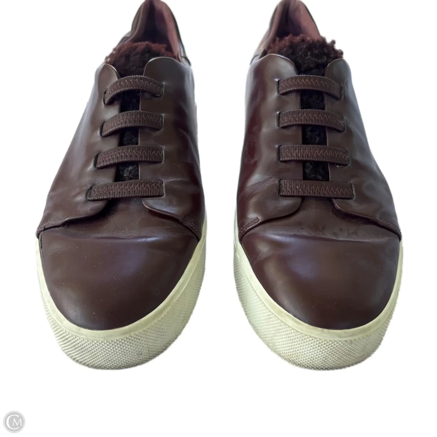 Shoes Sneakers By Vince In Maroon, Size: 7.5