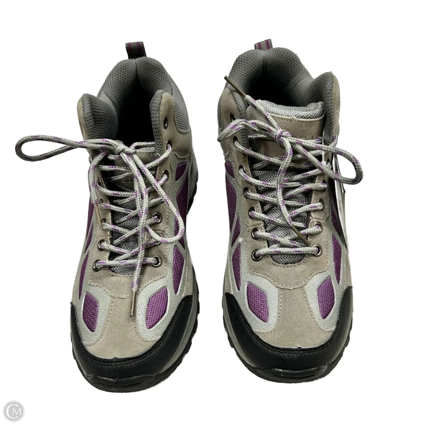 Boots Hiking By Itasca In Grey & Purple, Size: 8