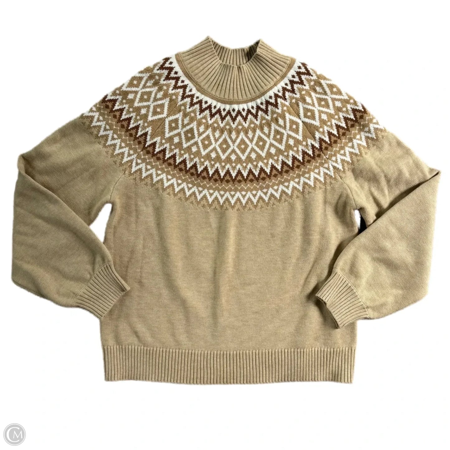 Sweater By Libby Kat In Tan, Size: M