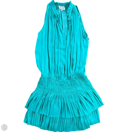 Dress Casual Short By Libby Kat In Blue, Size: S