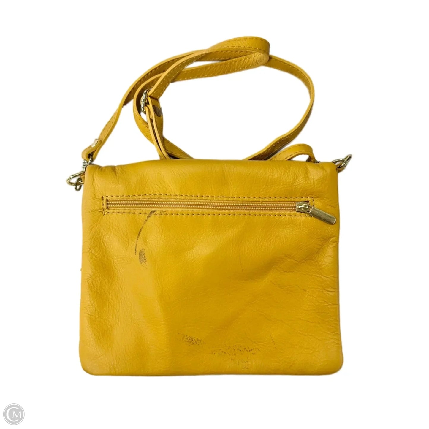 Crossbody Leather By Vera Pelle, Size: Small