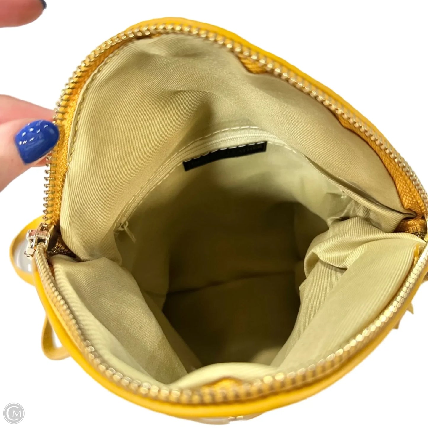 Crossbody Leather By Vera Pelle, Size: Small