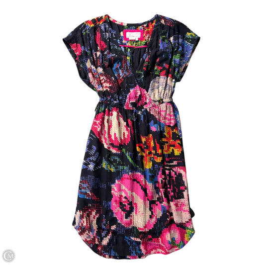 Dress Casual Midi By Anthropologie In Multi-colored, Size: Xs