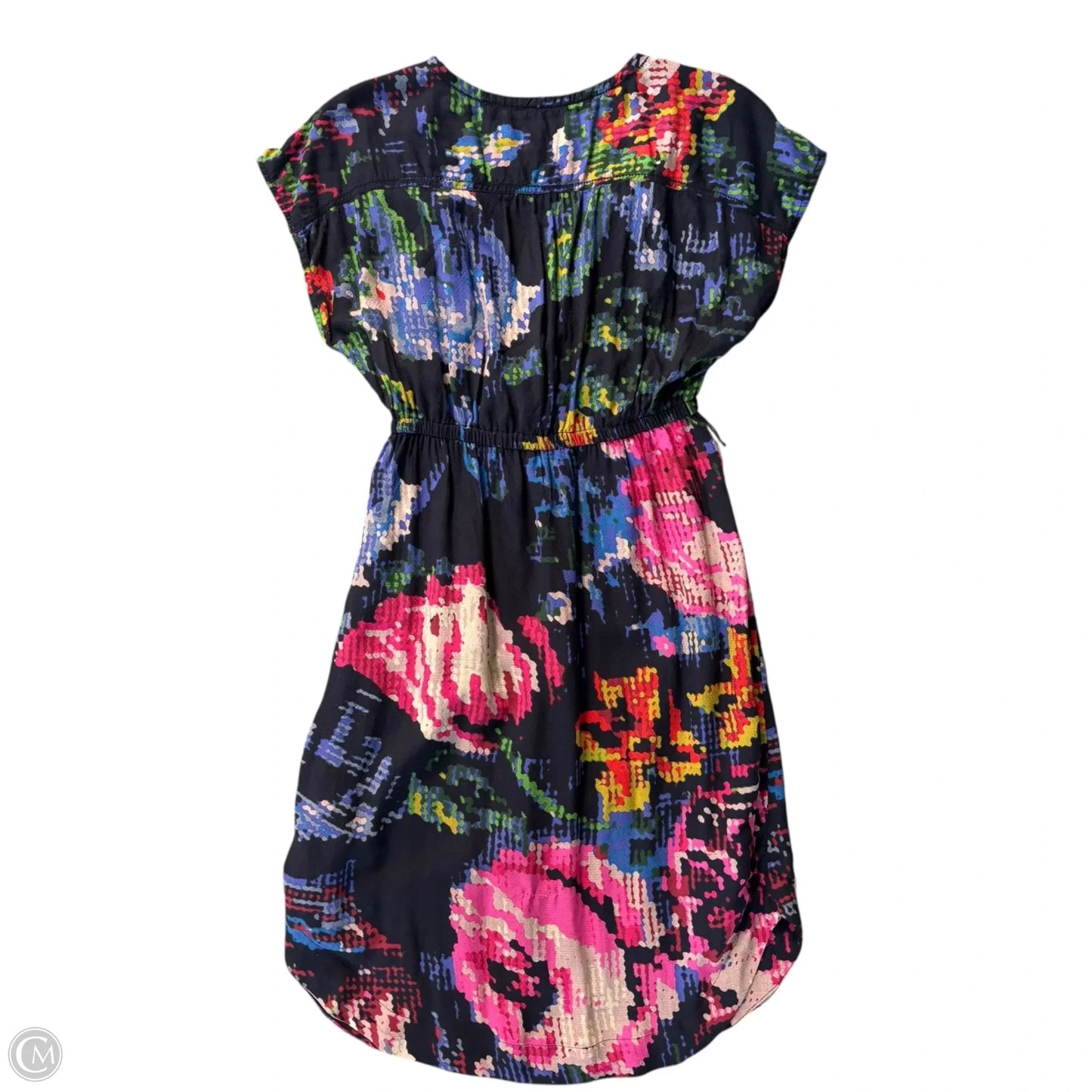 Dress Casual Midi By Anthropologie In Multi-colored, Size: Xs