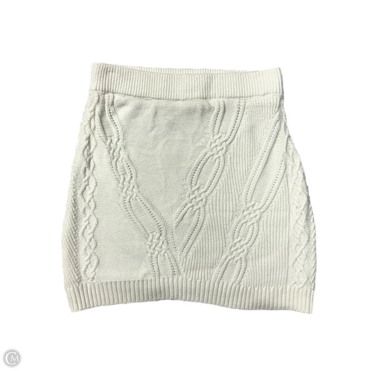 Skirt Mini & Short By Maeve In White, Size: M