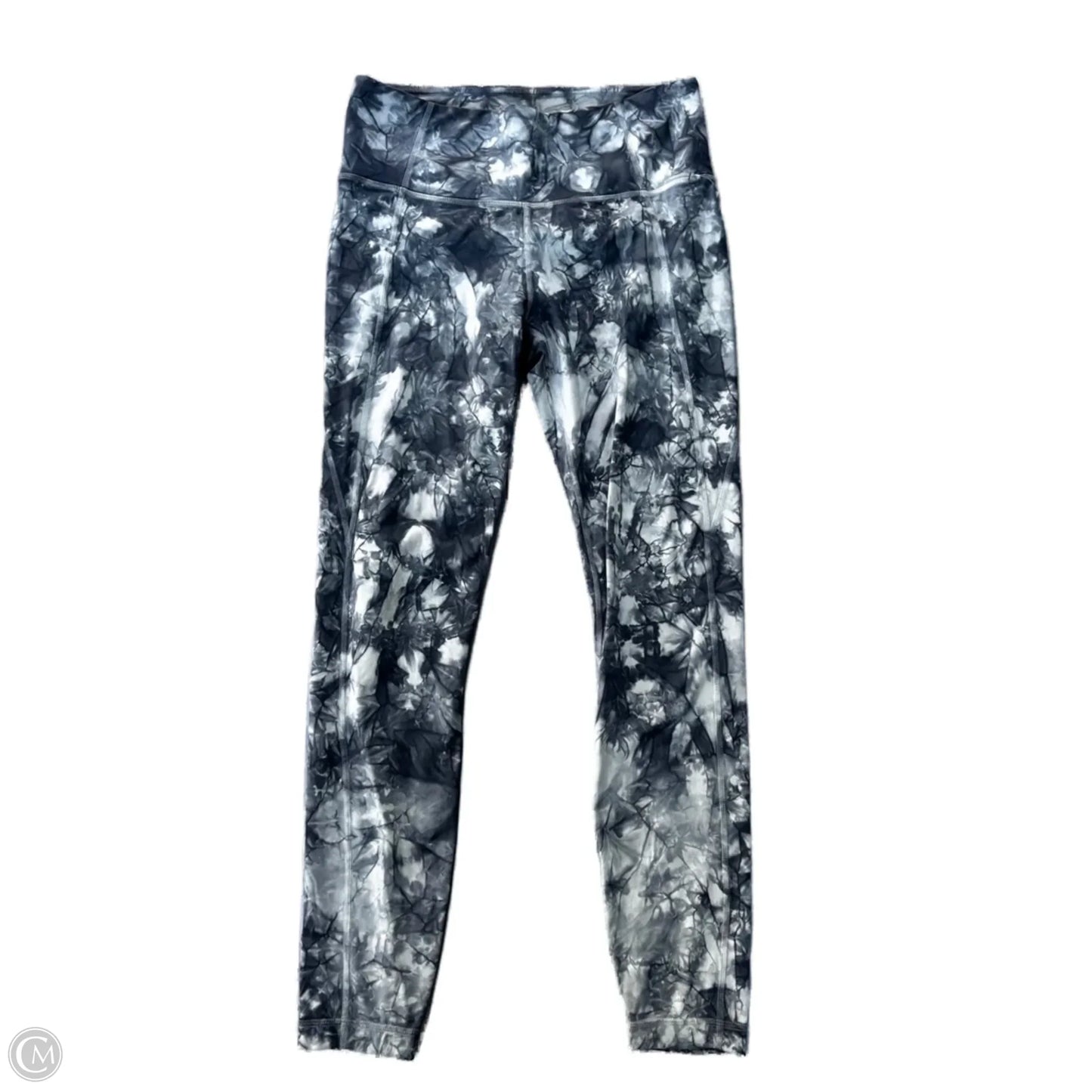 Athletic Leggings By Athleta In Tie Dye Print, Size: M