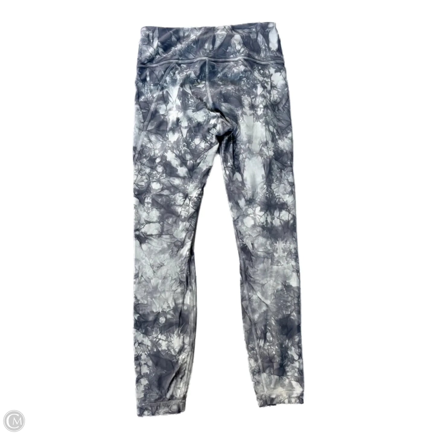Athletic Leggings By Athleta In Tie Dye Print, Size: M