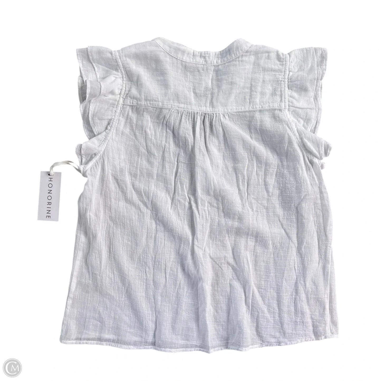 Top Sleeveless By Honorine In White, Size: L