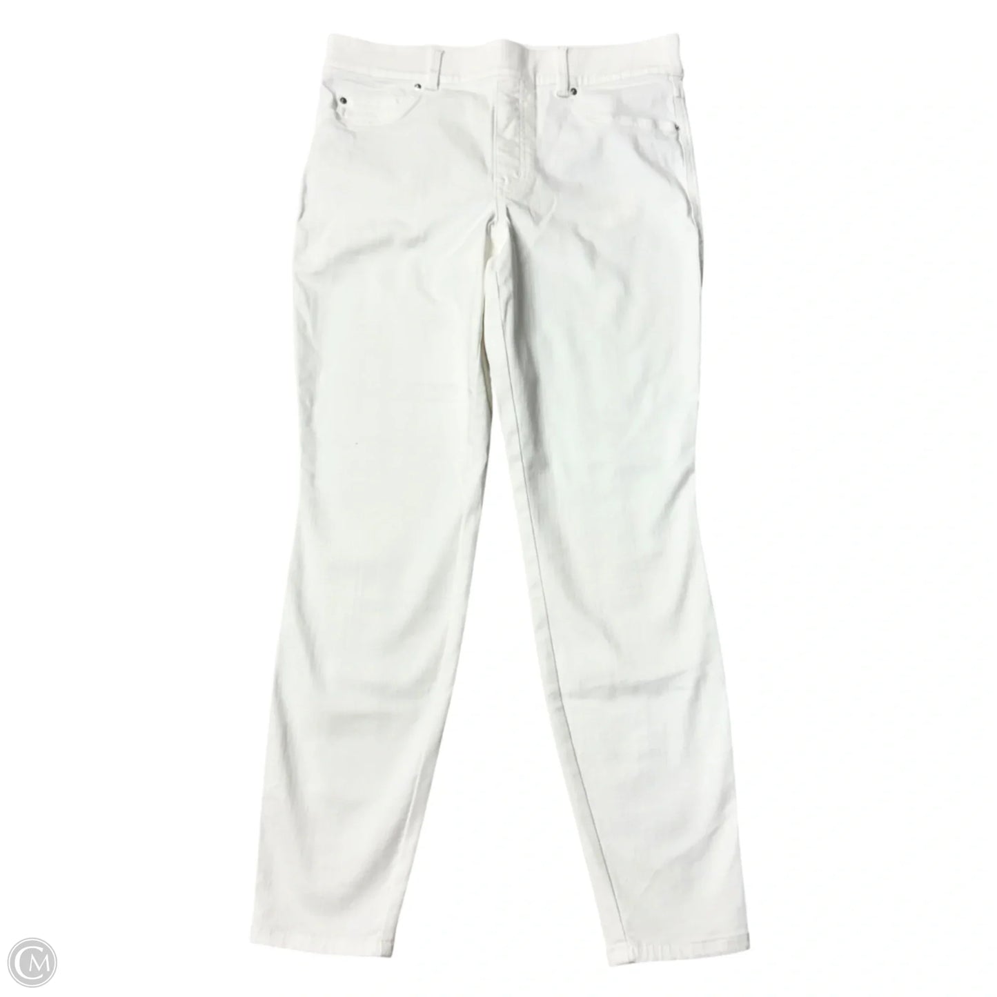 Jeans Jeggings By Spanx In White Denim, Size: L