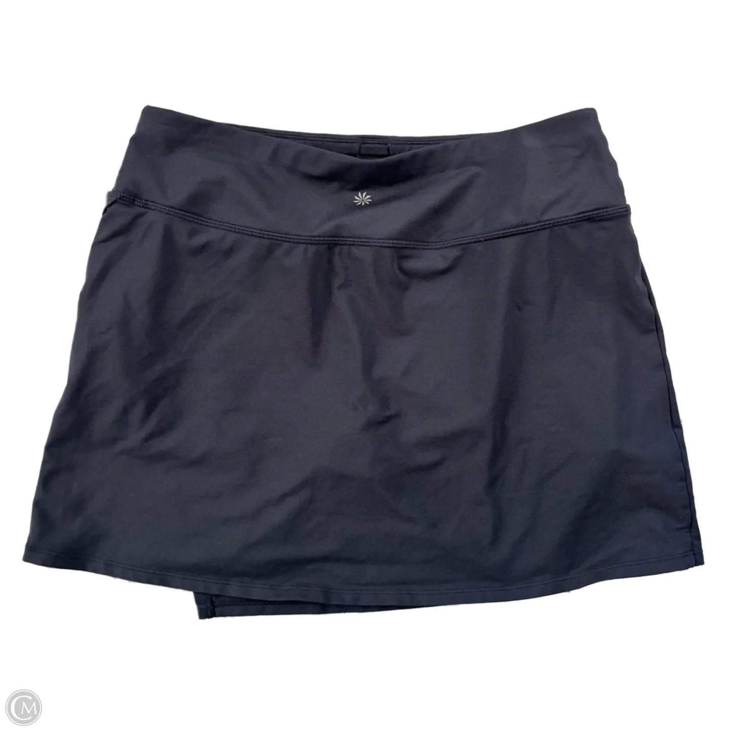 Athletic Skort By Athleta In Black, Size: M