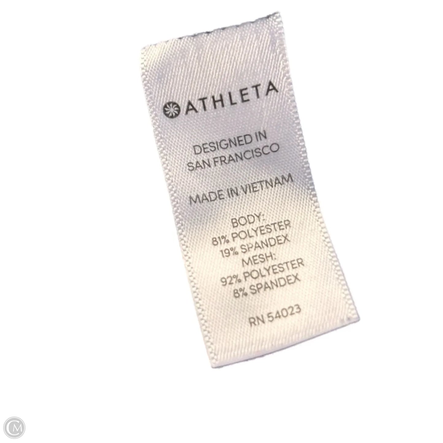 Athletic Skort By Athleta In Black, Size: M