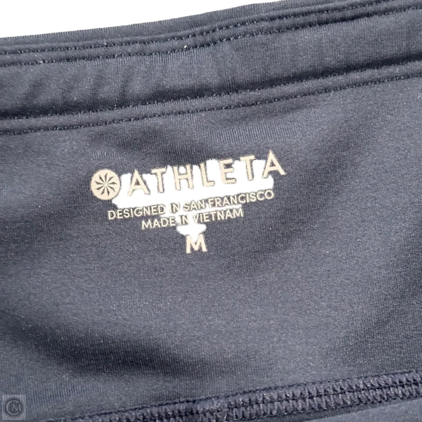 Athletic Skort By Athleta In Black, Size: M