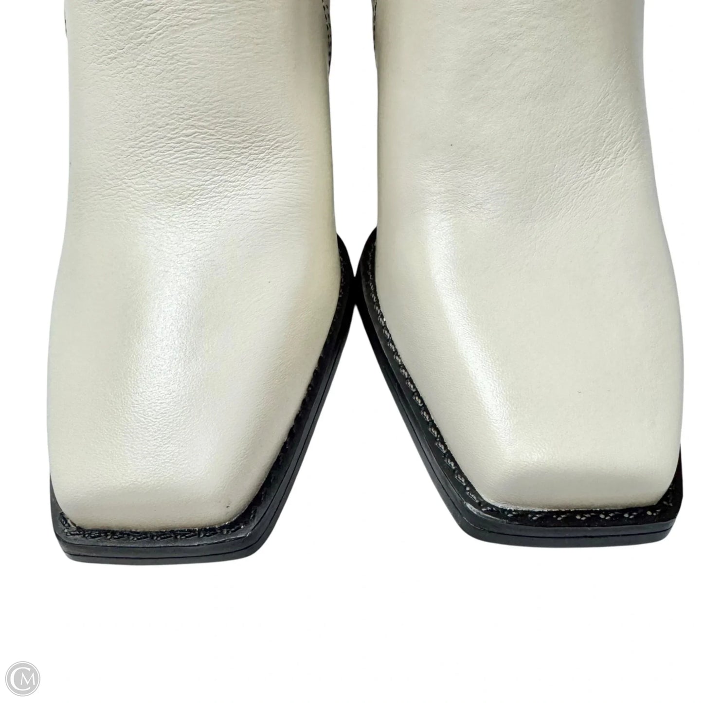 Boots Leather By Vince Camuto In White, Size: 6.5