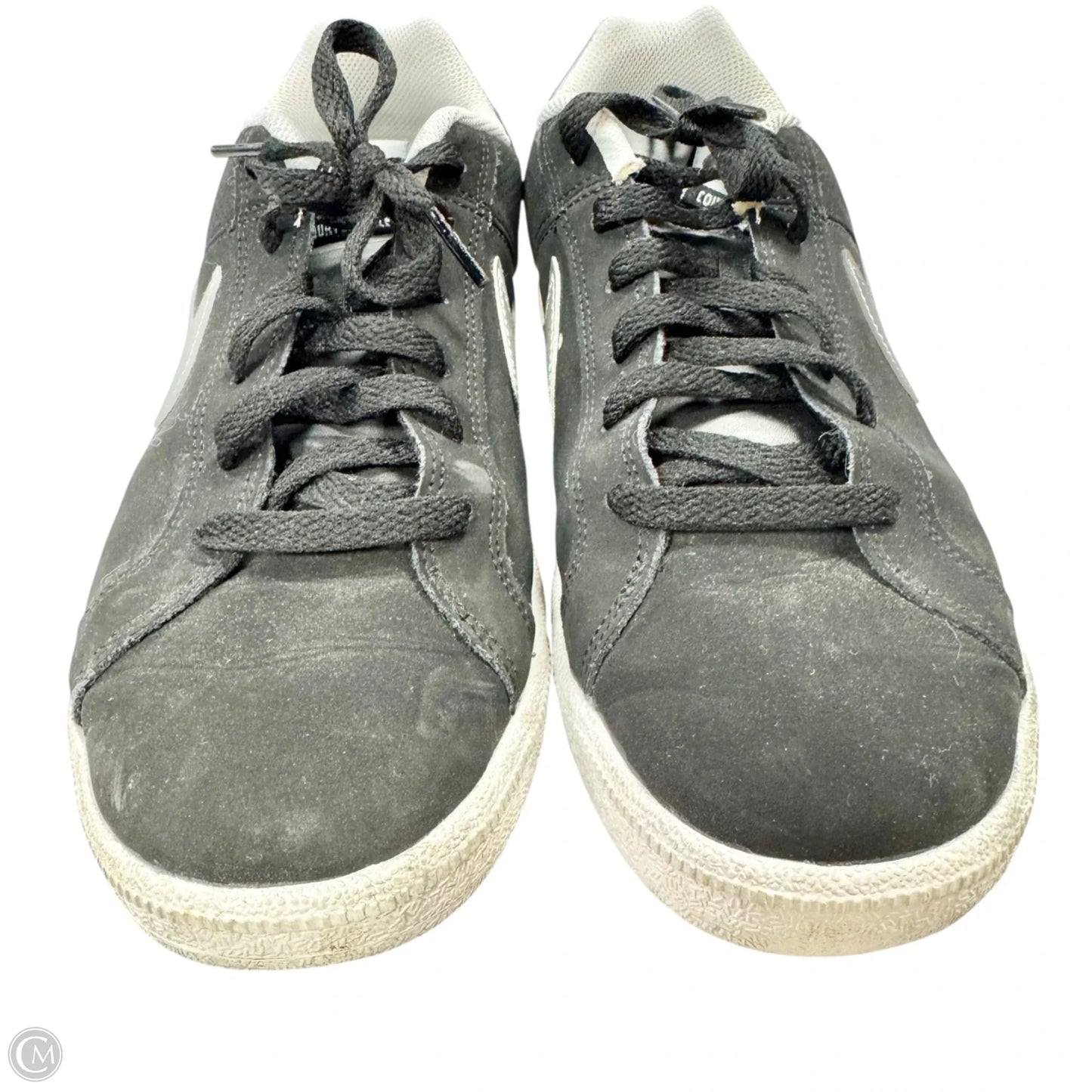 Shoes Sneakers By Nike In Black & Silver, Size: 11