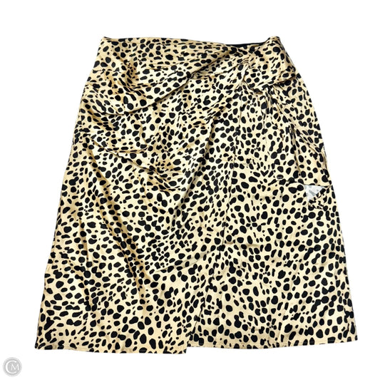 Skirt Midi By Hugo Boss In Animal Print, Size: 6
