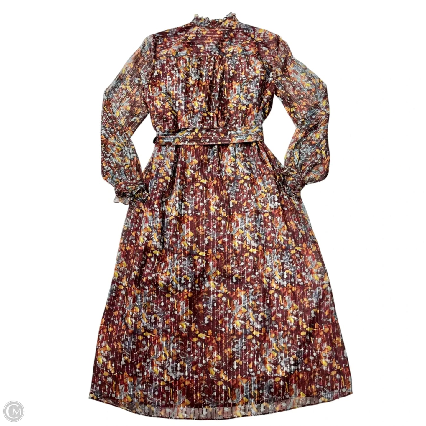 Dress Designer By Lafayette 148 In Floral Print, Size: Xs