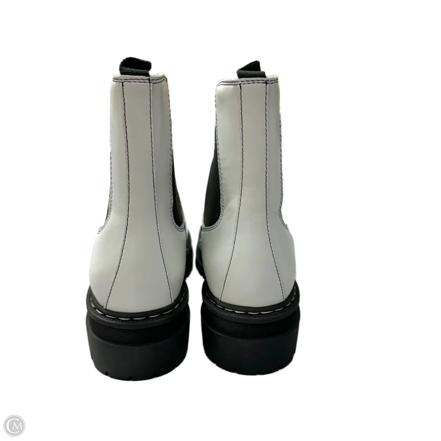 Boots Leather By Marc Fisher In White, Size: 7