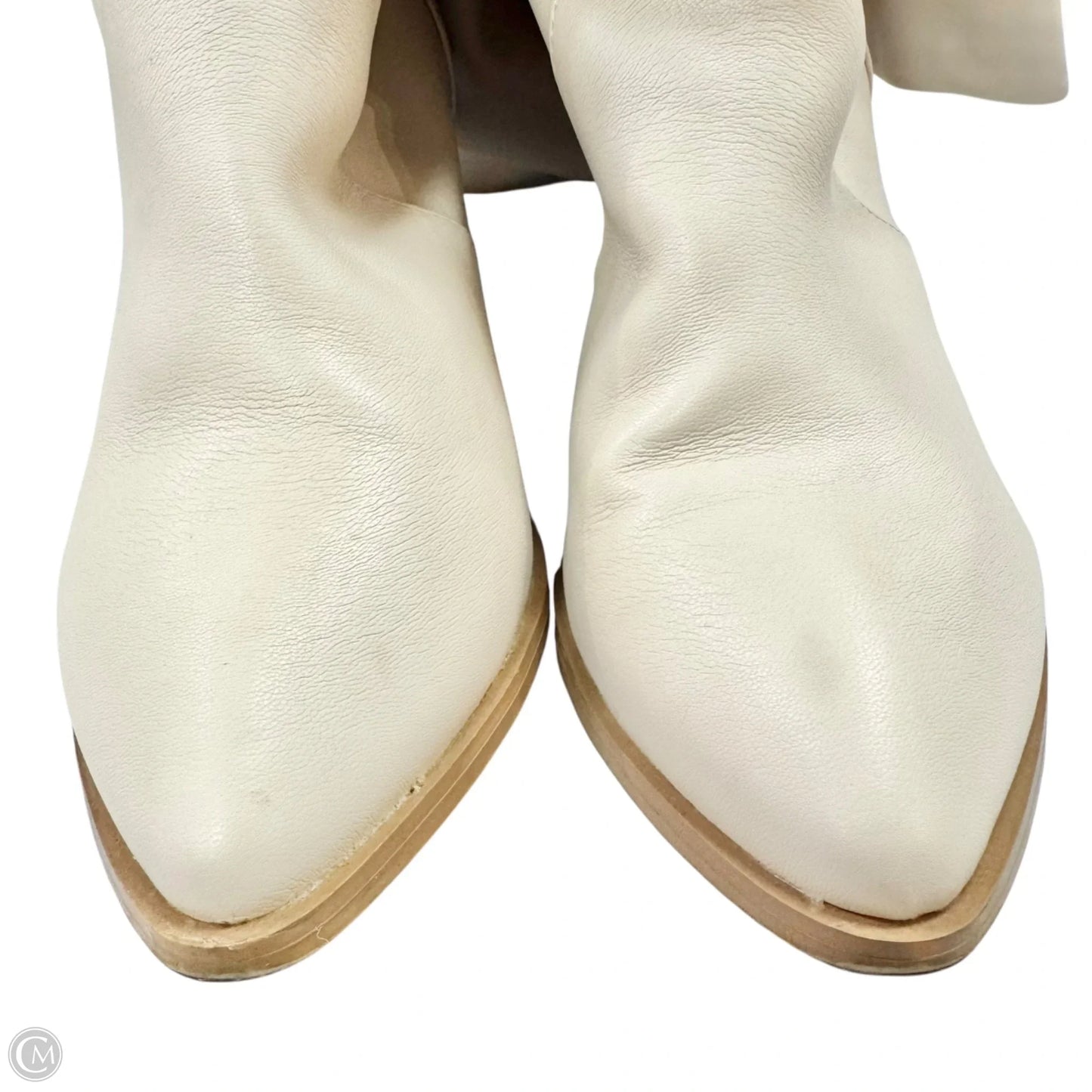 Boots Leather By Dolce Vita In Cream, Size: 9.5