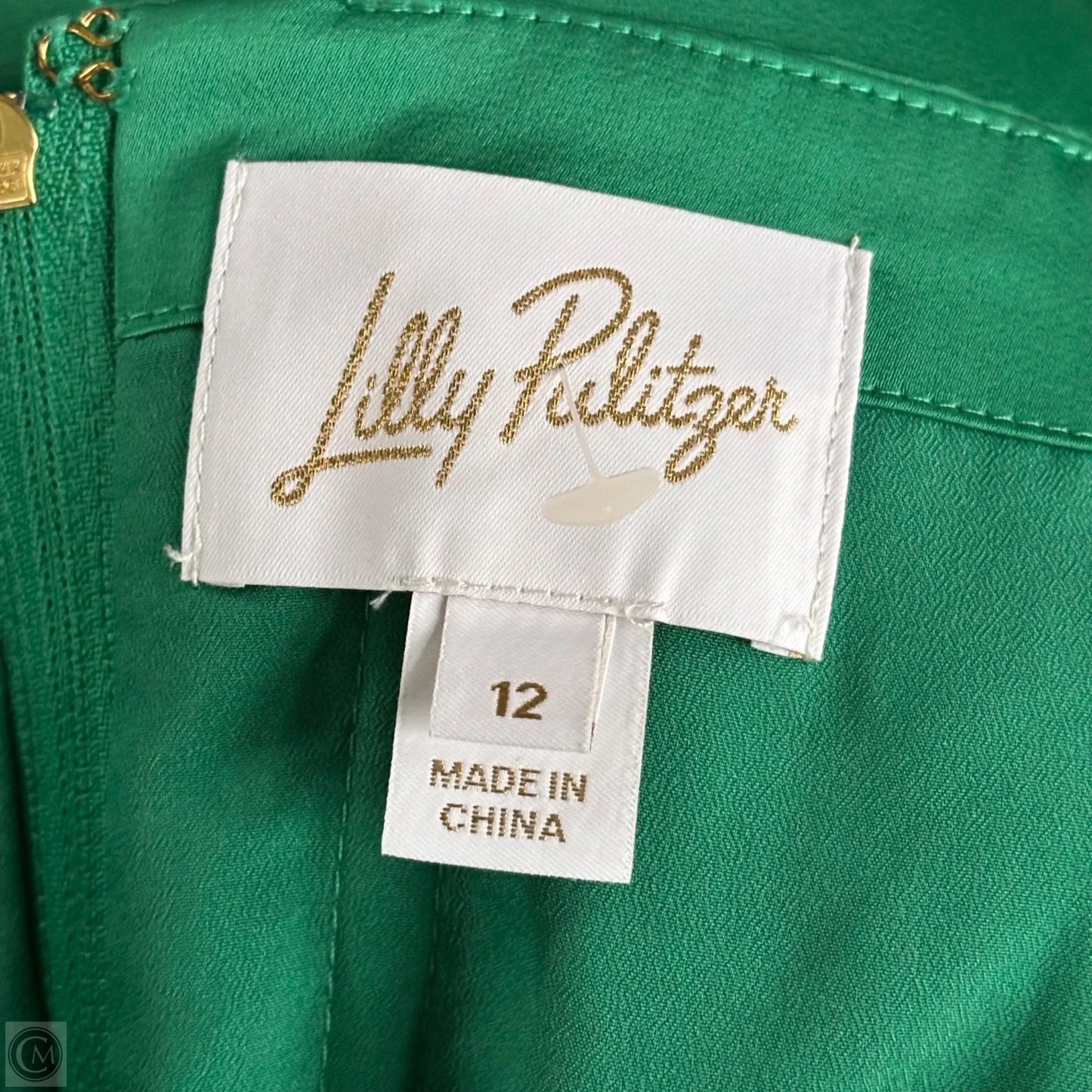 Dress Designer By Lilly Pulitzer In Green, Size: L