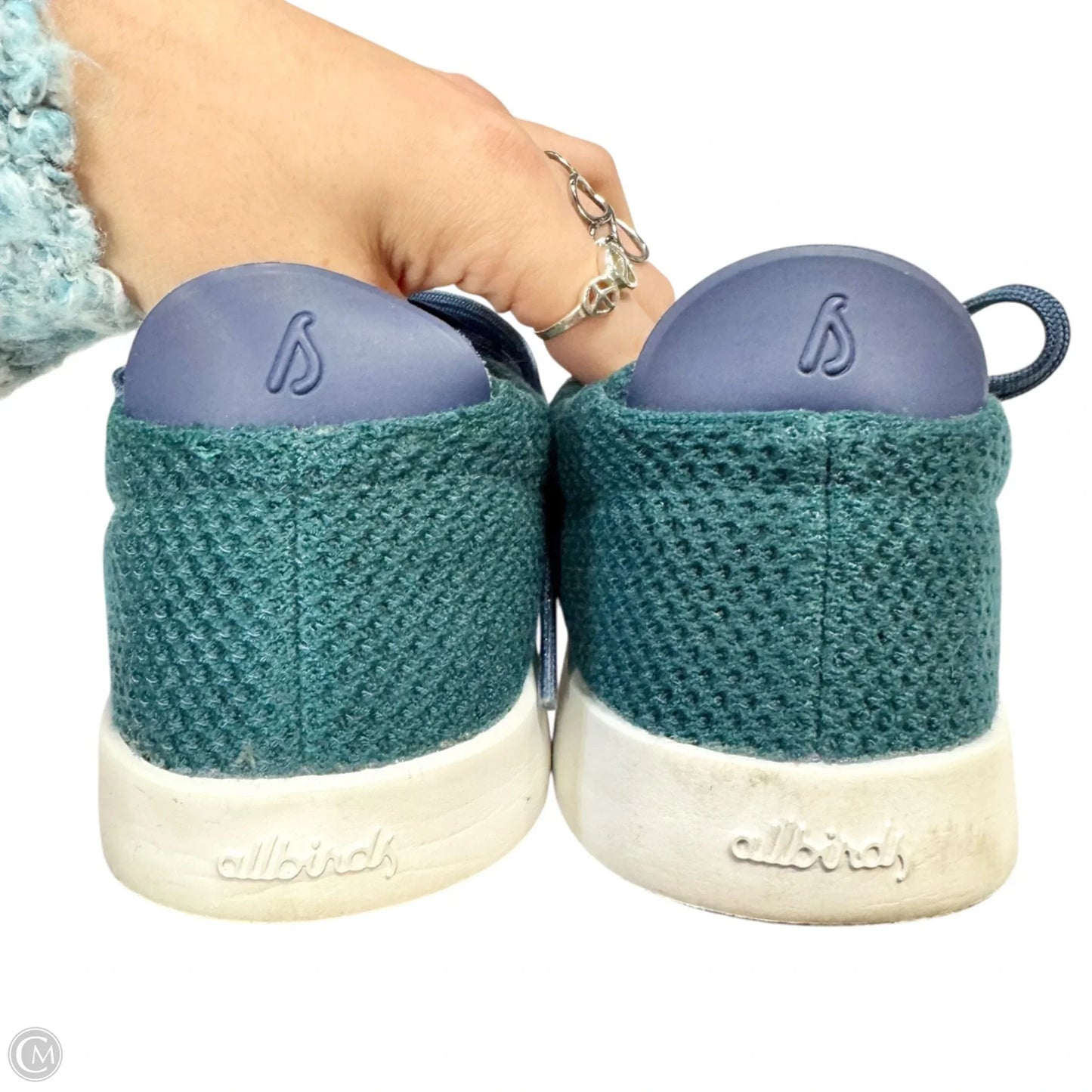 Shoes Athletic By Allbirds In Blue & Green, Size: 9.5