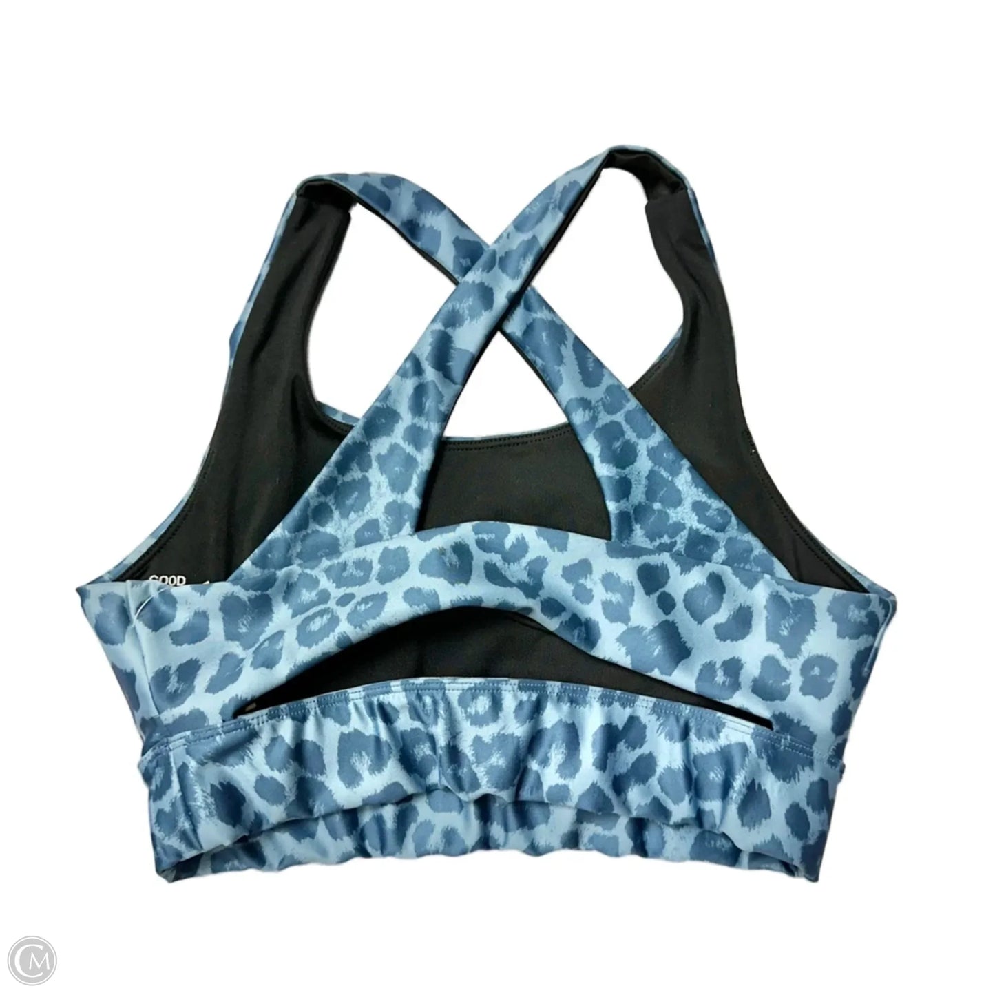 Athletic Bra By Good American In Leopard Print, Size: M