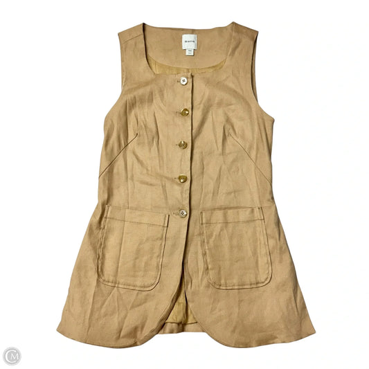 Vest Other By Maeve In Brown, Size: Xxs