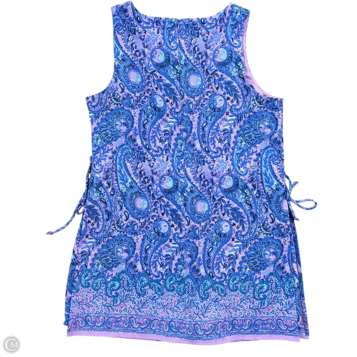 Romper Designer By Lilly Pulitzer In Paisley Print, Size: M