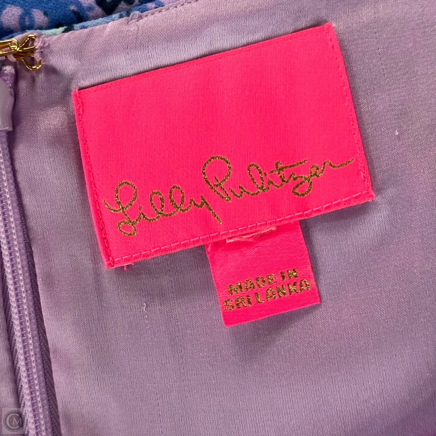 Romper Designer By Lilly Pulitzer In Paisley Print, Size: M