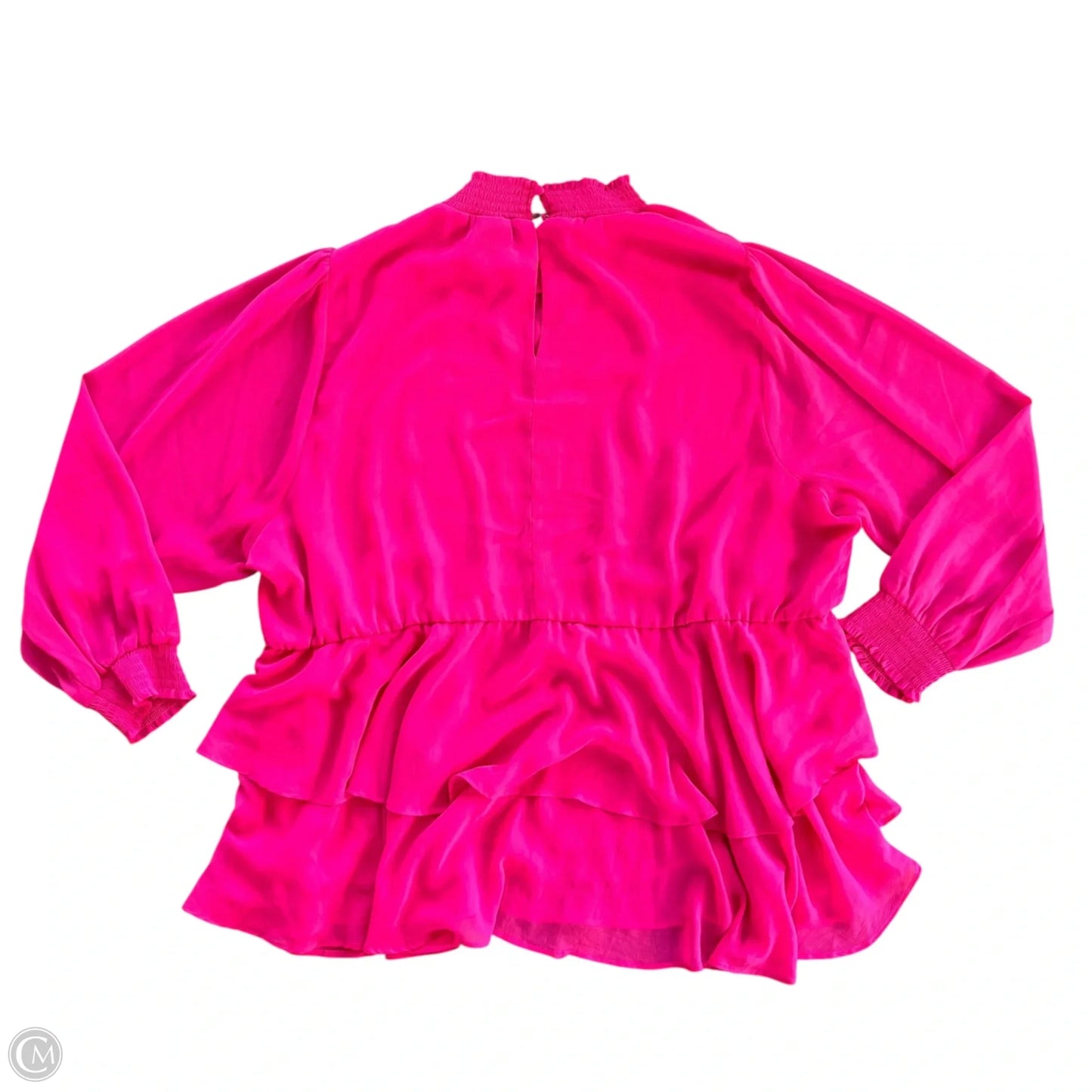 Top Long Sleeve By Torrid In Pink, Size: 4x