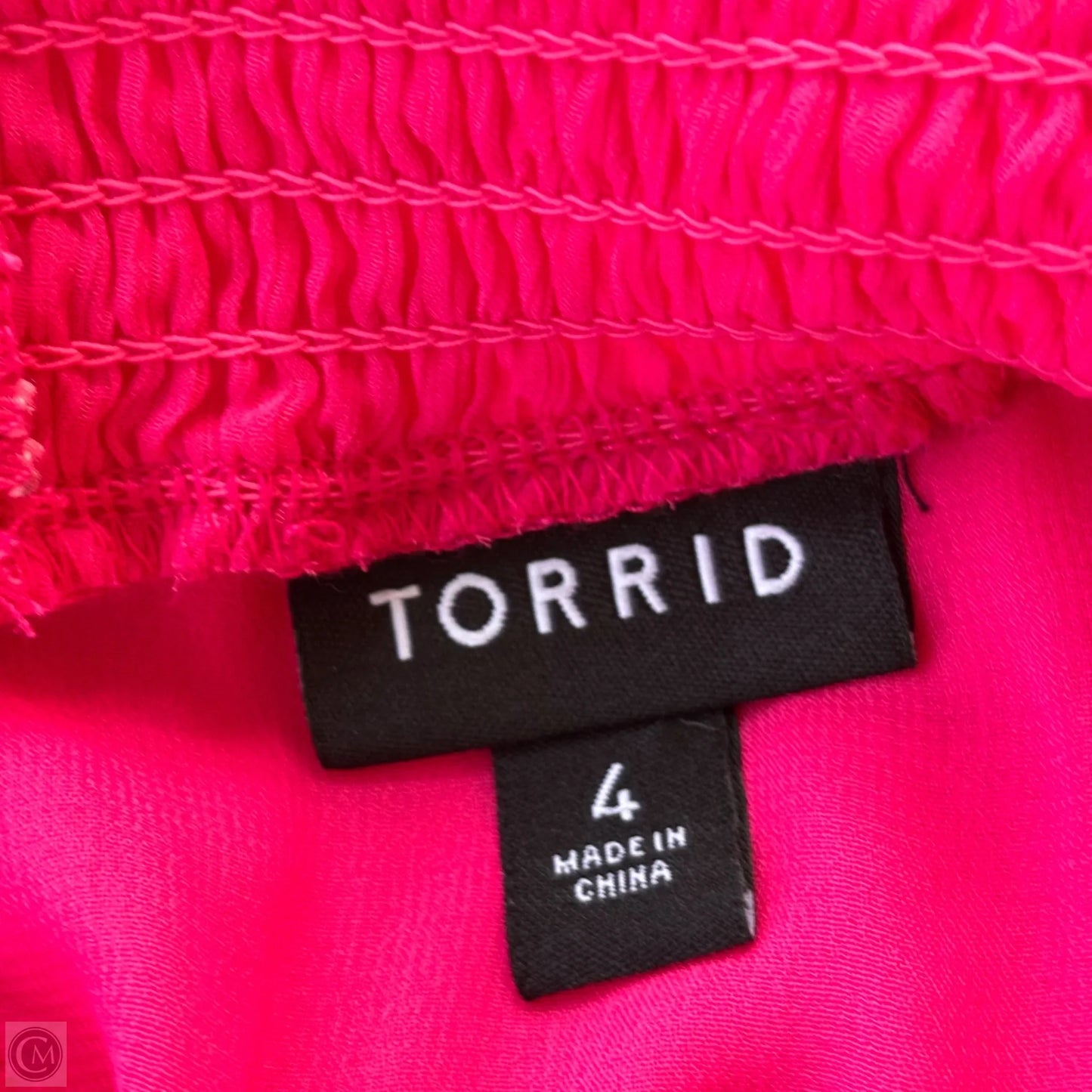 Top Long Sleeve By Torrid In Pink, Size: 4x