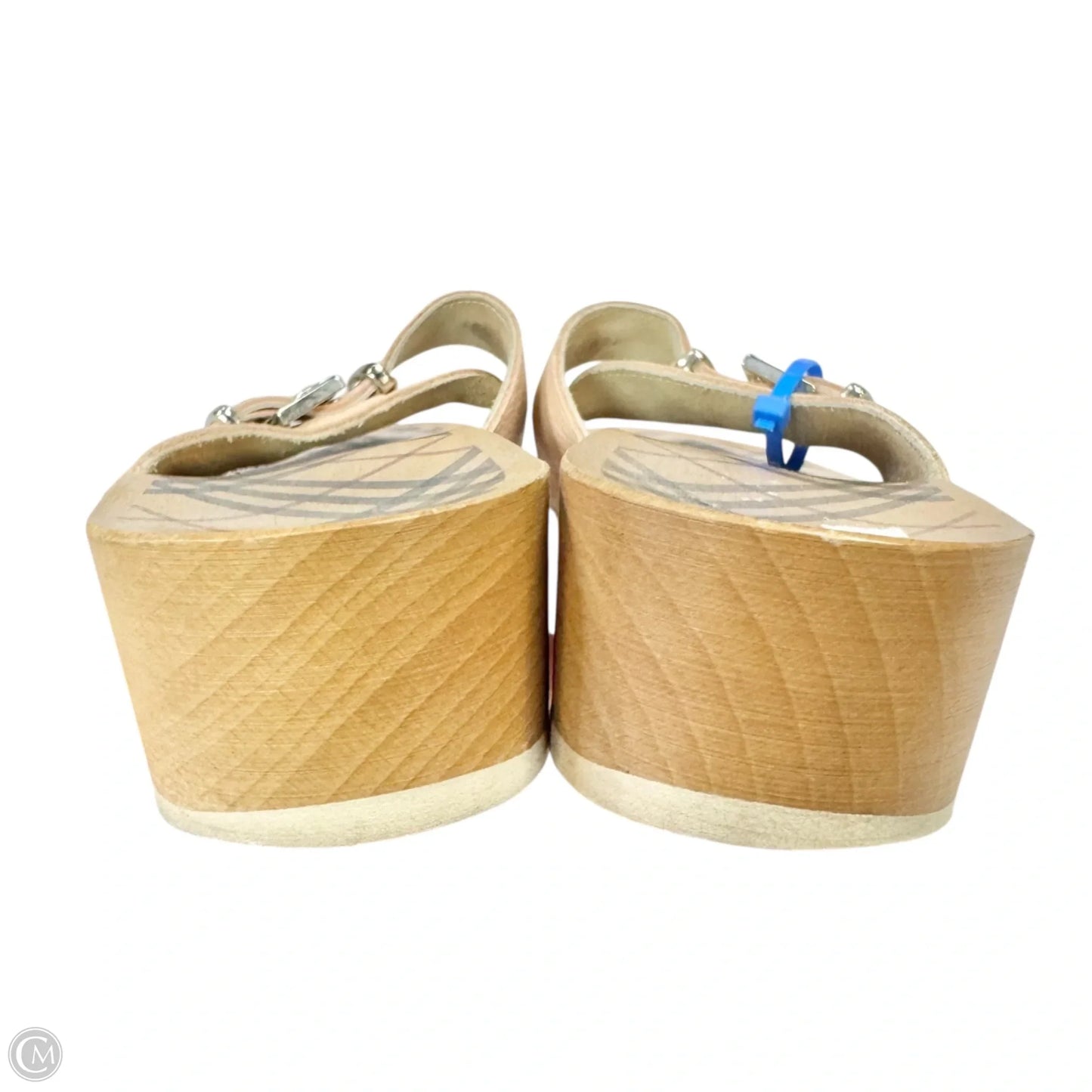 Sandals Luxury Designer By Burberry In Pink, Size: 7.5