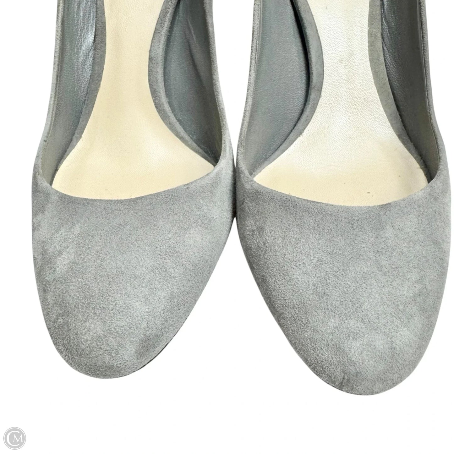 Shoes Luxury Designer By Dior In Grey, Size: 6