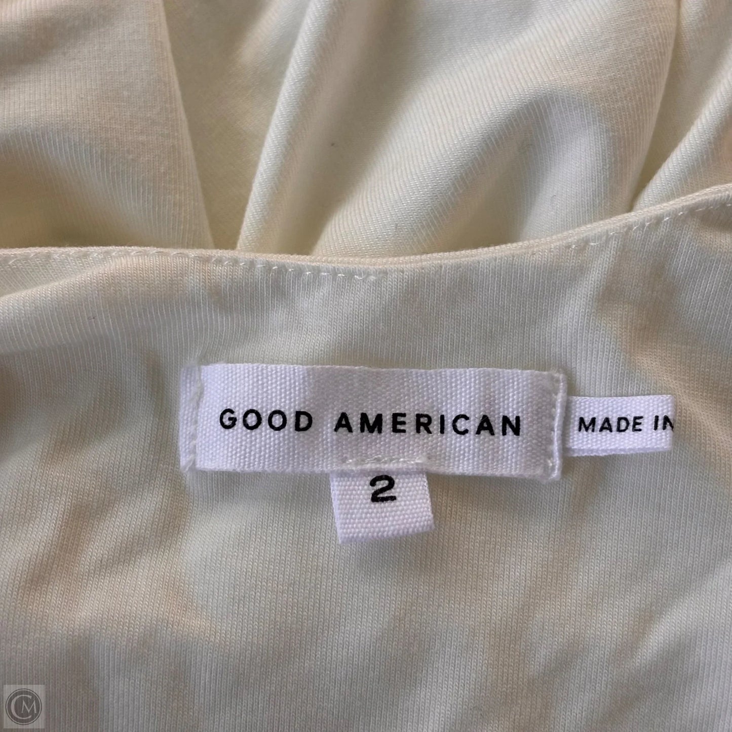 Dress Casual Midi By Good American In White, Size: M