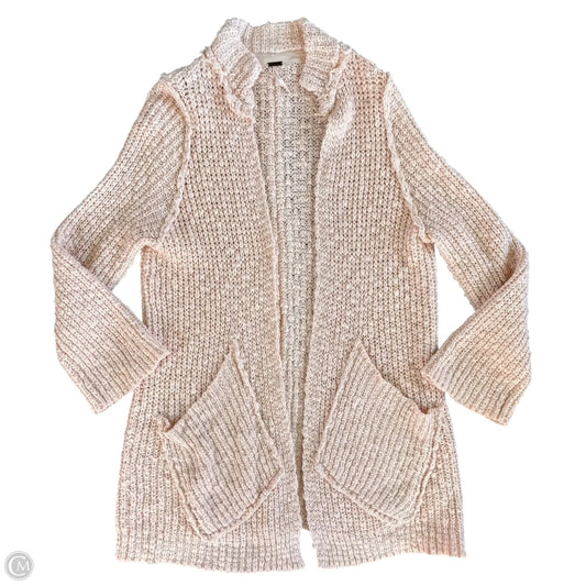 Sweater Cardigan By Free People In Pink, Size: S