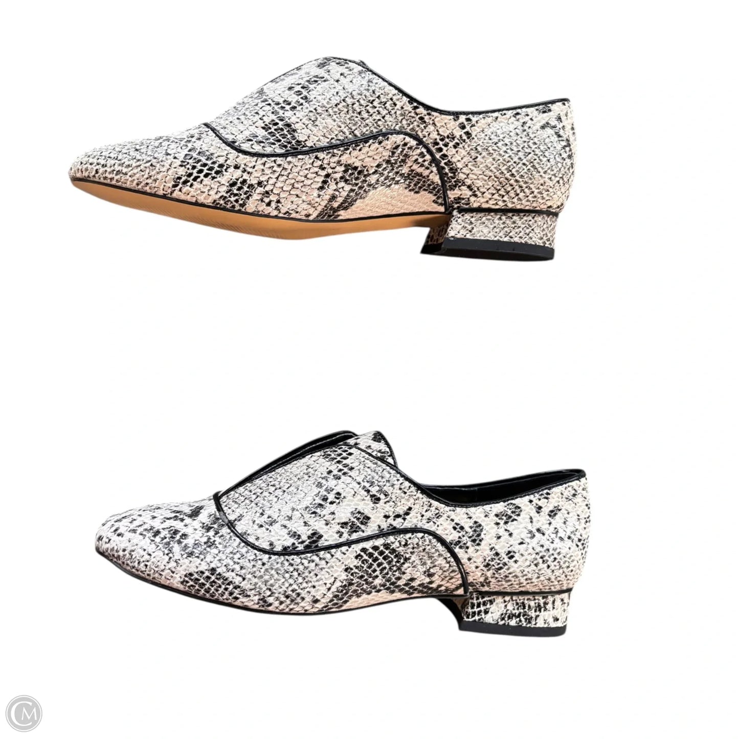 Shoes Flats By Kelsi Dagger In Snakeskin Print, Size: 6.5